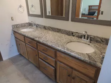 We install granite and quarts sink tops in Okc, Edmond Ok, Oklahoma