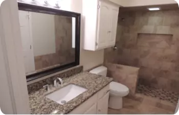 We do full bathroom remodeling from start to finish in Oklahoma